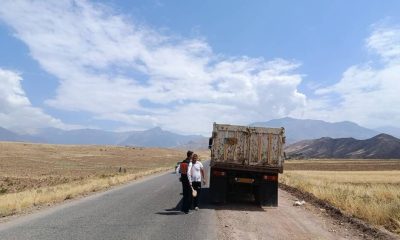 ببینید/ نظارت بر ناوگان حمل و نقل عمومی(کالا) توسط راهداران الموت در استان قزوین