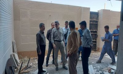 ببینید|بازدید مدیر کل راه و شهرسازی سیستان و بلوچستان از پروژه‌های مسکونی و زیربنایی طرح نهضت ملی مسکن زاهدان
