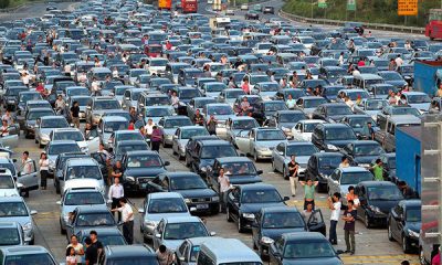 بشنوید | ترافیک سنگین در محورهای چالوس، هراز و فیروزکوه
