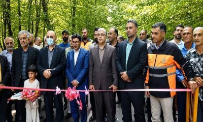بهره برداری از7 کیلومتر روکش آسفالت منطقه کسلیان سوادکوه مازندران