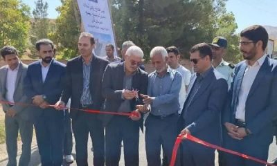 بهره‌برداری از چهار پروژه راهداری در شهرستان قائنات خراسان جنوبی همزمان با هفته دولت