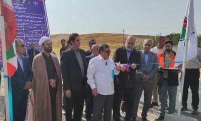 بهره‌برداری از ۱۲ کیلومتر پروژه روکش آسفالت در شهرستان سیروان