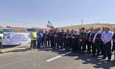 بهره‌برداری از ۲۳ کیلومتر روکش آسفالت در محورهای شهرستان کلیبر آذربایجان شرقی