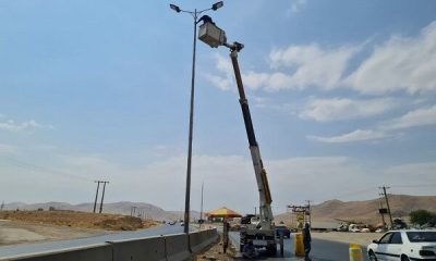 تا پایان شهریورماه ۵ کیلومتر از کمربندی جنوبی خرم آباد روشن می شود