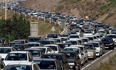 ترافیک سنگین در محورهای شمالی کشور