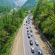 ترافیک سنگین در محورهای چالوس، هراز و آزادراه تهران-شمال