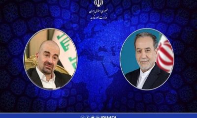 تماس تلفنی وزیر امور خارجه کشورمان با رئیس اتحادیه میهنی کردستان عراق