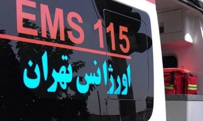 ثبت ۲۶ هزار مأموریت اورژانس تهران در یک هفته