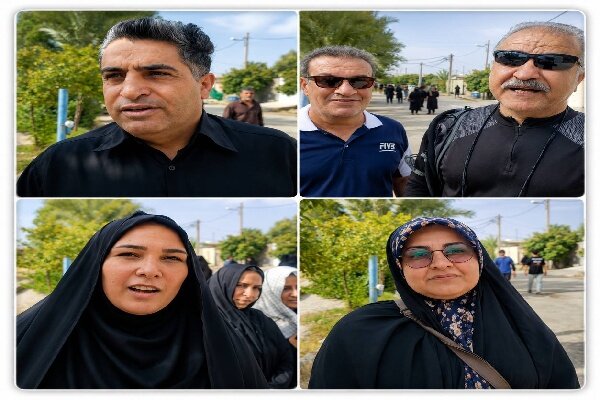 جاماندگان اربعین در گچساران؛ از نیابت امام شهید تا فریاد مرگ بر ترامپ
