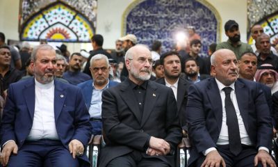 حضور قالیباف در مراسم چهلمین روز تدفین آقای شهید ایران در کربلا