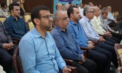 حضور پرشور کارکنان راه و شهرسازی بوشهر در یادواره دولتمردان و کارمندان شهید استان