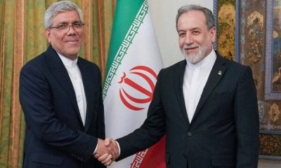 دیدار سفیر جدید ایران در بلاروس با عراقچی