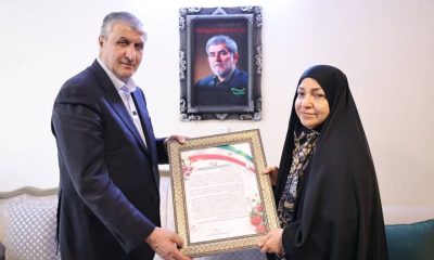 دیدار معاون رییس‌جمهور با خانواده شهید «فریدون عباسی»