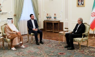 دیدار نخست‌وزیر و وزیر خارجه قطر با پزشکیان