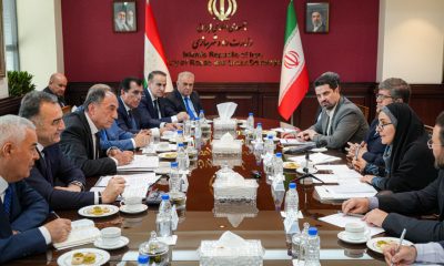 دیدار وزیران حمل‌ونقل و انرژی تاجیکستان با وزیر راه و شهرسازی/ تأکید ایران و تاجیکستان بر تسریع همکاری‌های حمل‌ونقلی و لجستیکی