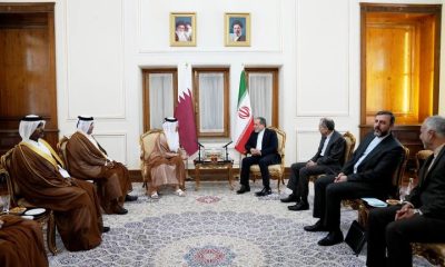 دیدار وزیرخارجه قطر با عراقچی
