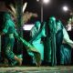 «روایت عشق» در نجف روی صحنه رفت؛ نمایش ۸ قاب تصویری از واقعه کربلا