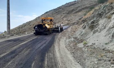 روکش آسفالت راه روستایی قاضی‌کلایه آبیک با اعتبار ۶۰ میلیارد ریال کلید خورد