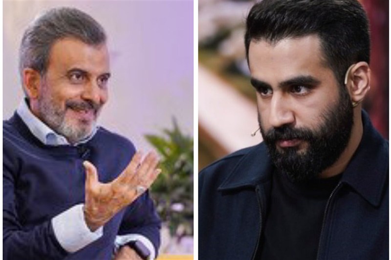 شهیدی‌فرد و مداح معروف در اپیزود «بی‌چهرگان» سریال جنگی