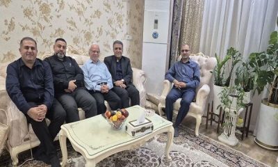 عیادت مدیرکل راه و شهرسازی از روزنامه نگار پیشکسوت خوزستانی