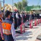 غبار روبی و گلباران گلزار شهدا شهرستان جیرفت توسط راهداران جنوب کرمان
