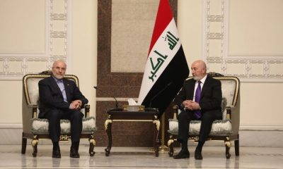 قالیباف با رئیس‌جمهور عراق دیدار کرد
