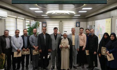 قدردانی از بسیجیان اداره‌کل راهداری و حمل‌ونقل جاده‌ای استان تهران