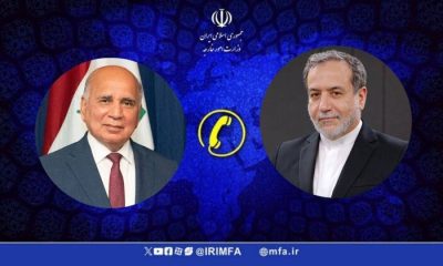 وزرای خارجه ایران و عراق گفتگو کردند
