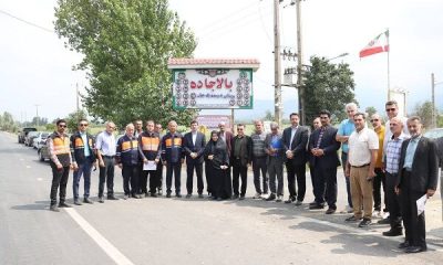 ویدئو/ آیین آغاز عملیات اجرایی تعریض و ایمن‌سازی تقاطع روستای بالاجاده گلستان