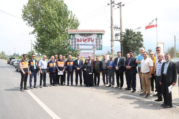 ویدئو/ آیین آغاز عملیات اجرایی تعریض و ایمن‌سازی تقاطع روستای بالاجاده گلستان