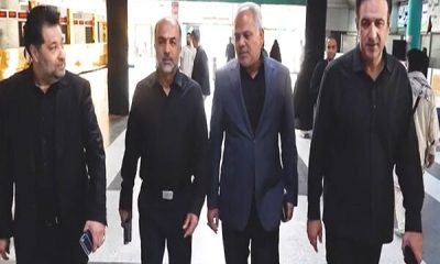 ویدئو| بازدید رئیس پلیس راه راهور فراجا و معاون برنامه ریزی و توسعه منابع سازمان راهداری و حمل و نقل جاده ای از مرکز پایش راهداری و حمل‌ونقل جاده‌ای و پایانه مسافری امام رضا (ع) مشهد