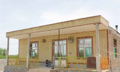 پایان بازسازی واحدهای مسکونی آسیب دیده در جنگ روستای تتنک 