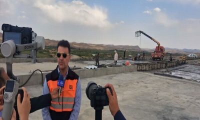 پل بیات در کمتر از یک ماه آینده زیر بار ترافیک می‌رود
