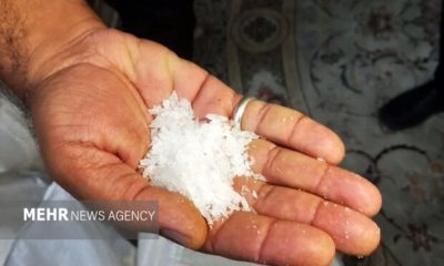 کشف حدود ۲ کیلوگرم شیشه در حاشیه شهر قم