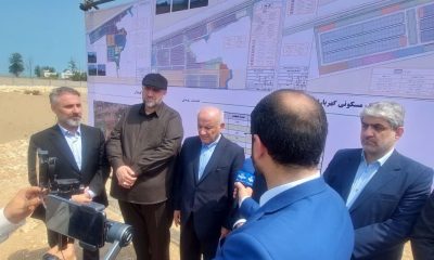 کلنگ زنی شهرک مسکونی دولتی گهرباران در ساری