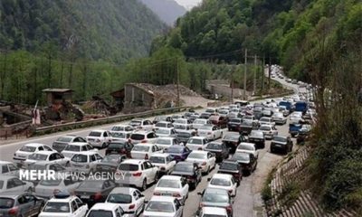 کندوان و آزادراه تهران–شمال یک‌طرفه شد