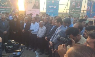 گامی در جهت توسعه زیرساخت‌های اداری شهرستان لیلان آذربایجان شرقی/ کلنگ مجتمع اداری بر زمین خورد
