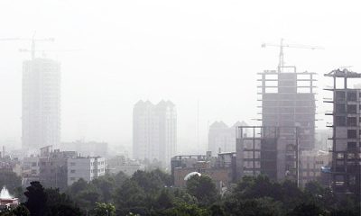 گردوخاک در شرق و جنوب شرق