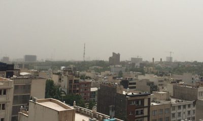 گردوخاک و کاهش کیفیت هوا در شرق و شمال شرق