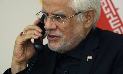 گفتگوی تلفنی عارف با مسئولان ستاد اربعین در مرز مهران