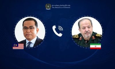 گفتگوی تلفنی وزرای دفاع ایران و مالزی