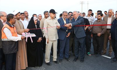 ۱۲ کیلومتر راه روستایی در محور طبل شهرستان قشم به بهره برداری رسید