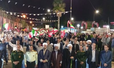 اجتماع مردم آستارا در یکصد و نود و هفتمین قرار شبانه