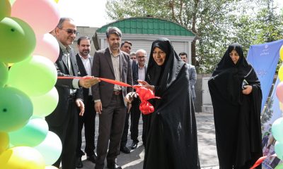 افتتاح مهد کودک و باشگاه ورزشی وزارت راه و شهرسازی