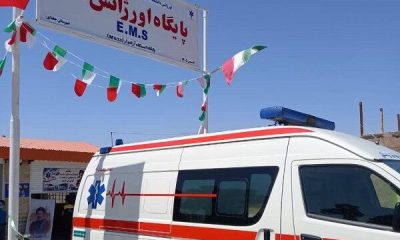 افتتاح پایگاه اورژانس ایستگاه آزادور در راه‌آهن شمالشرق ۱