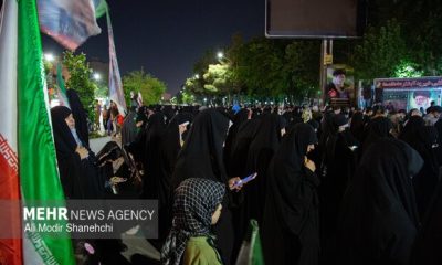 اقامه نماز استغاثه به امام زمان (عج) در مشهد