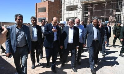 بازدید از پروژه‌های عمرانی شهر جدید پرند/ افتتاح یک مسجد در جنوب فاز ۶