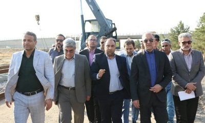 بازدید معاون هماهنگی امور عمرانی استانداری خراسان رضوی از مسیر مترو شهر جدید گلبهار