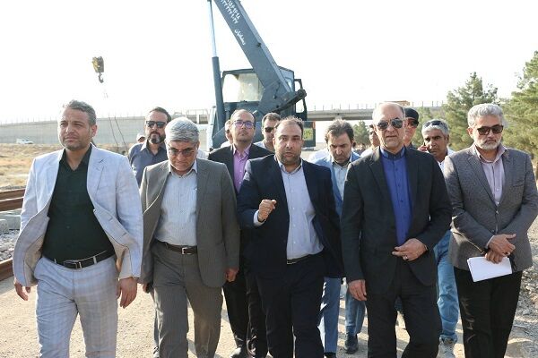 بازدید معاون هماهنگی امور عمرانی استانداری خراسان رضوی از مسیر مترو شهر جدید گلبهار