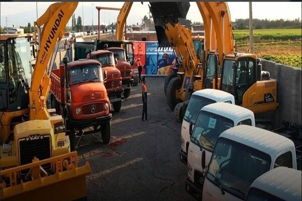 بازسازی و اورهال ۱۹ دستگاه ماشین‌آلات راهداری در آذربایجان‌غربی